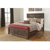 Quinden - Dark Brown 3 Piece Bed Set (King)