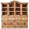 Two Piece China Cabinet With Stars-Large By Million Dollar Rustic  From Metro Furniture Show
