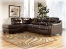 9950016 Maurice - Walnut LAF Corner Chaise By Ashley Millenium From Design Center Furniture Store of Orange County CA