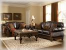 226U3 North Shore - Dark Brown Stationary Leather By Ashley Signature  Design From Metro Furniture Show