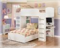 B160-19 Madeline Loft Desk From Design Center Furniture Store of Orange County CA
