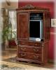 B406-49T Gilded Court Armoire Top From Design Center Furniture Store of Orange County CA