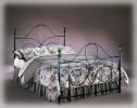 B114 Midnight Metal Beds From Design Center Furniture Store of Orange County CA