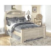 Catalina - Antique White 3 Piece Bed Set (King)