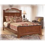 Fairbrooks Estate - Reddish Brown 3 Piece Bed Set (Queen)