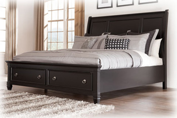 Queen Storage Footboard