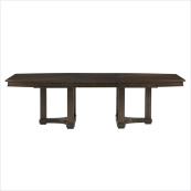 Crestaire - Lola Double Pedestal Table In Porter
