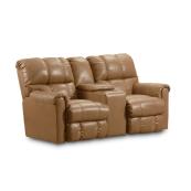 Griffin Double Reclining Console Loveseat with Storage