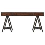 Tobacco Modern Craftsman Colony Floating Drawer Desk