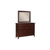 58" Dresser and 43" Landscape Mirror