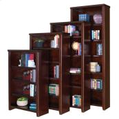 70" Bookcase in Burnt Umber Cherry