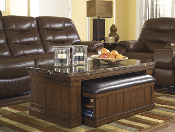 Cocktail TBL w/Ottoman (2/CN)