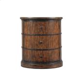 Tobacco Modern Craftsman Kelmscott Press Drum Table