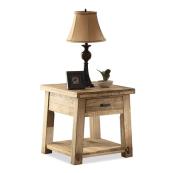 Ridgedale End Table Sandlewood finish