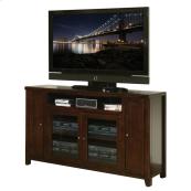 36" Tall TV Console in Burnt Umber Cherry