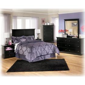 Maribel - Black 8 Piece Bedroom Set