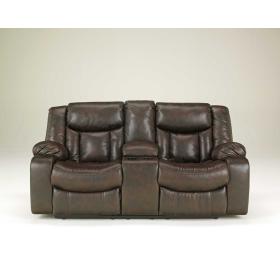 Double Rec Loveseat w/Console