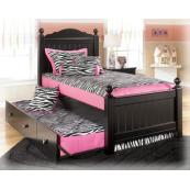 Jaidyn - Black 6 Piece Bed Set (Full)