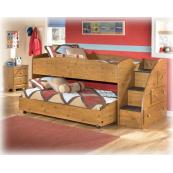 Twin Loft Caster Bed