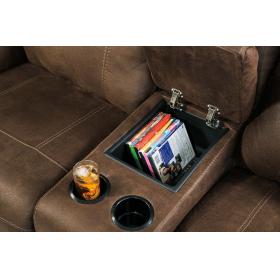 DBL REC PWR Loveseat w/Console