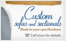 Custom Sofas and Sectionals